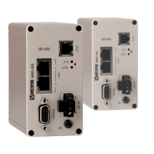 Industrial ADSL / VDSL routers by Westermo.
