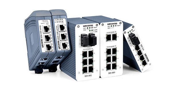 Westermo Unmanaged Industrial Ethernet Switches.