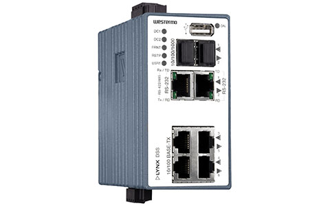 Westermo Lynx L108-F2G-S2-12VDC Managed Device Server Switch.